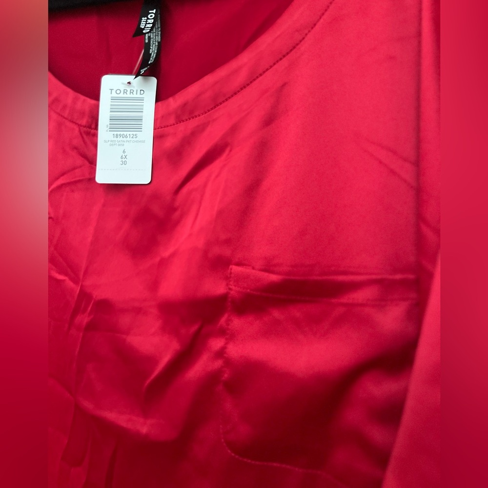 Torrid red sleepshirt NWT - Picture 4 of 4